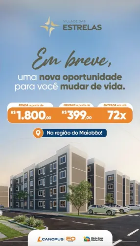 Cond. Village das Estrelas- Apartamento na Planta