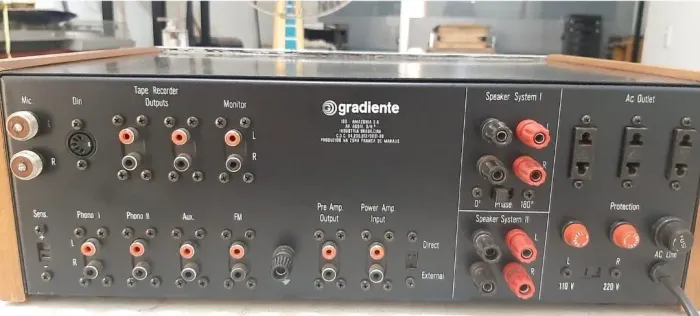 Amp gradiente pró 2000 mkll
