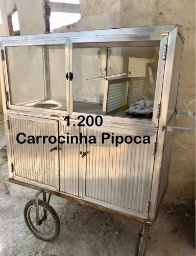 Carrocinha Pipoca e Lanches
