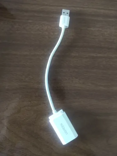 Adaptador de som USB para quem tem placa de som queimada