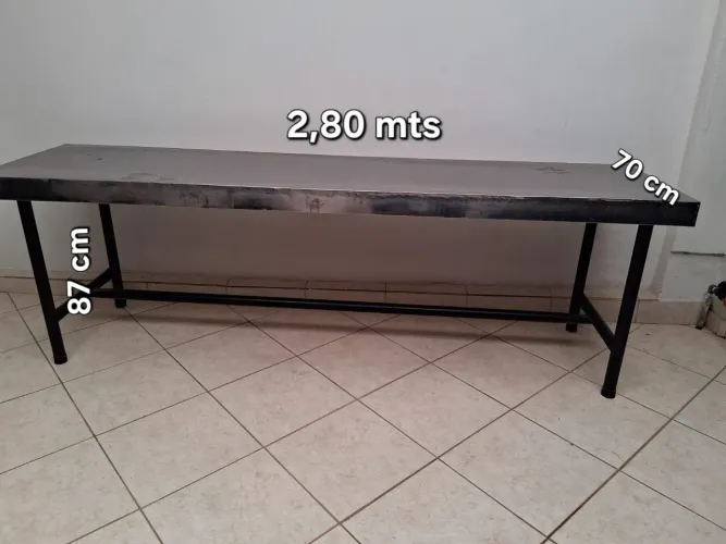 Mesa inox açougueiro