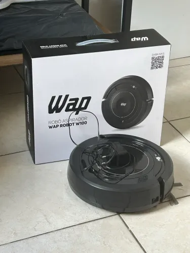Robô Aspirador Wap Robot W100 - Seminovo com Caixa