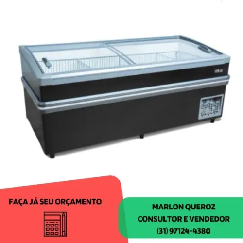 Ilha de Congelados 940 Litros 2M Plus Polar
