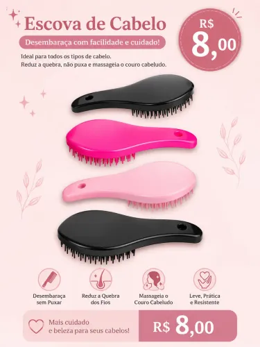 Escova de cabelo 