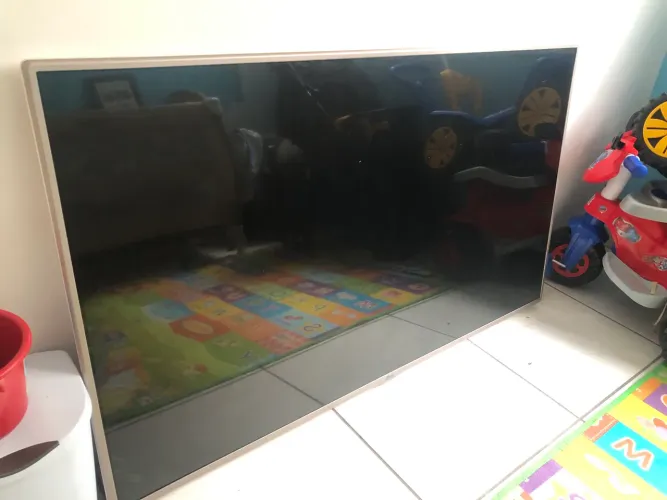 TV smart 55 lg display quebrado