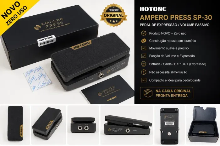 Hotone Ampero Press SP-30 | Novo Zero Uso | Pedal de Expressão Original