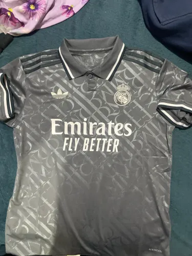CAMISA REAL MADRID 2024-25 CINZA