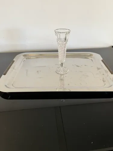 Bandeja para servir inox retangular 