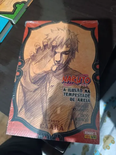 Livro naruto gaara LACRADO
