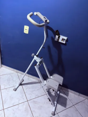 Máquina De Escada Simulador De Caminhada Escalador Vertical Dobrável Academia