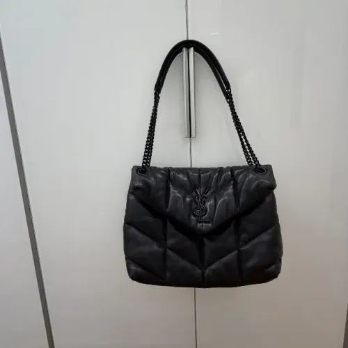 Bolsa Saint Laurent YSL - preta - ombro e transversal - excelente estado