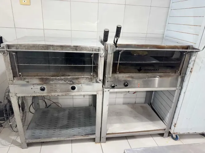 Forno elétrico industrial