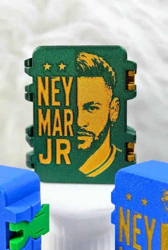 Porta-figurinhas da copa Neymar Jr.