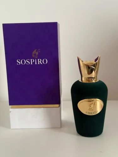 Sospiro Vibrato frasco vazio com caixa (APC)