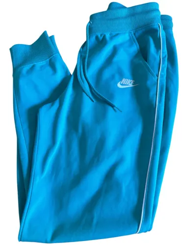 Calça jogger nike azul turquesa p