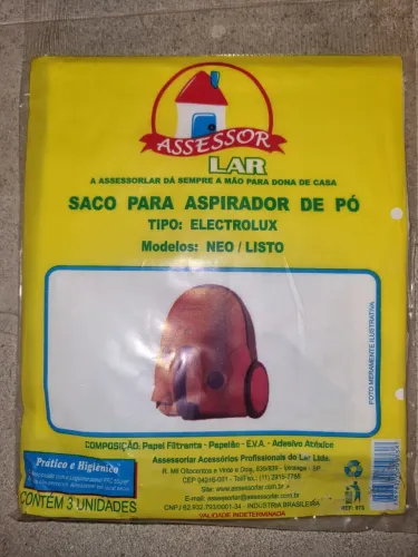 Saco para aspirador de pó