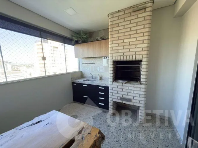 Apartamento para aluguel, 3 quartos, 1 suíte, 2 vagas, SANTA MONICA - UBERLANDIA/MG