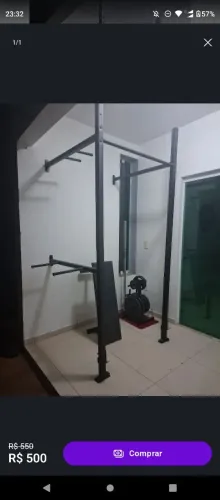 Rack gaiola agachamento e supino crossfit
