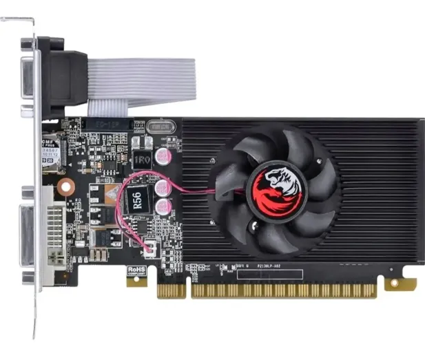 Placa De Vídeo Pcyes Nvidia Geforce Gt 710 2gb Ddr3 64 Bits