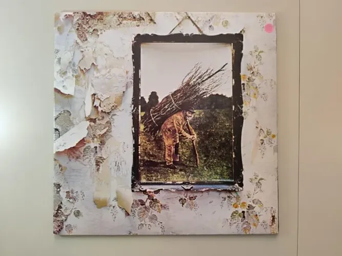 Disco de Vinil LP Led Zeppelin IV (gatefold, com encarte, BR, Atlantic, 1988)