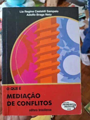 Livro O que é mediação de conflitos - Adolfo Braga Neto; Lia Castaldi Sampaio