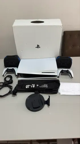 ? PS5 MÍDIA FISICA - COMPLETO + 2 CONTROLES ORIGINAIS ?