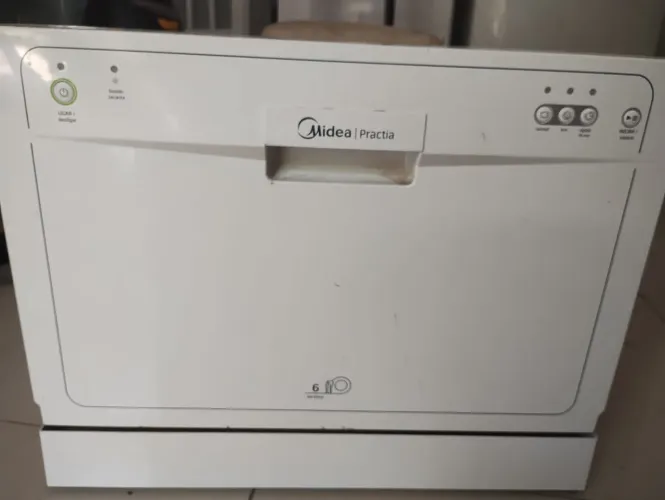 Lava-louças Midea Practia 6 Serviços - Compacta - Usada