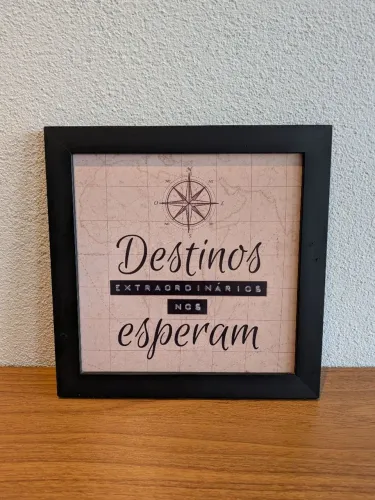Quadro "Destinos Extraordinários"