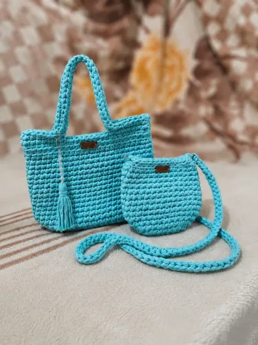 Bolsas em crochet