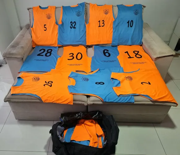 Coletes dupla-face esportivo personalizados
