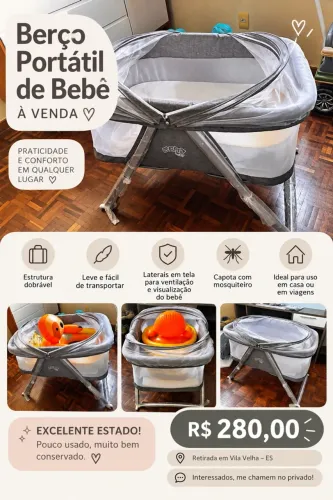 Berço portátil 