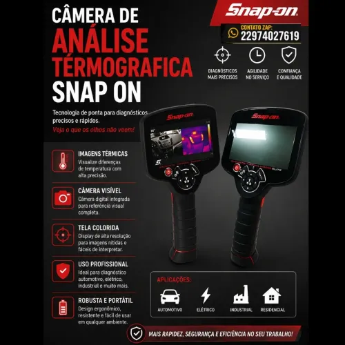 Camera análise térmografica