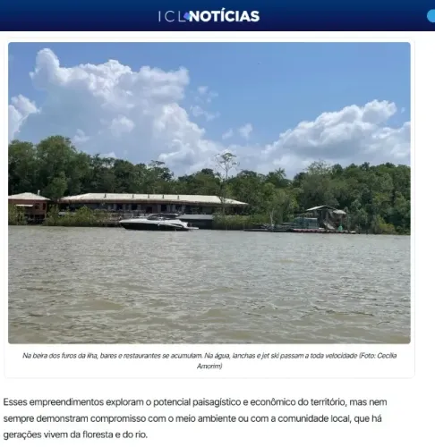 terreno ilha cumbu-murucutum