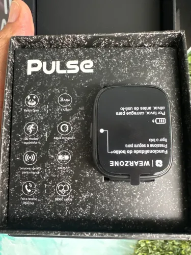 Smart Watch PULSE A prova d?água 3ATM , 100 modolos de esporte e muito mas 
