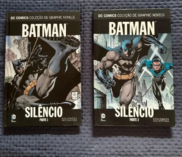 Batman Silêncio Vol. 1 e 2 - Coleção DC Eaglemoss