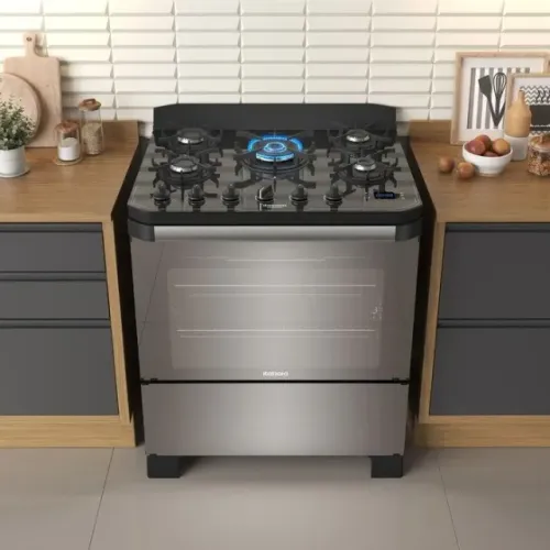 Fogão 5 bocas Itatiaia modelo cooktop