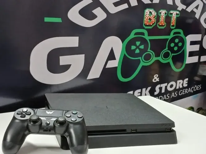 Playstation 4 PS4 Slim Completo parcelado até 12X - loja física