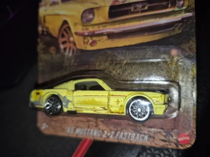 MUSTANG FASTBACK 1965 Silver series Hot Wheels