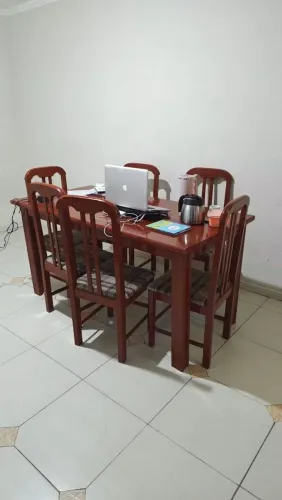 Mesa jantar 6 cadeiras 