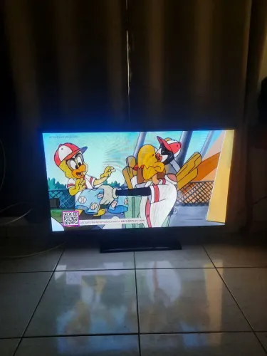 TV SAMSUNG 55 POLEGADAS GIGANTE 1,18 X 71 COM BASE 78 CM IMAGEM DE CINEMA EXCELENTE TOP