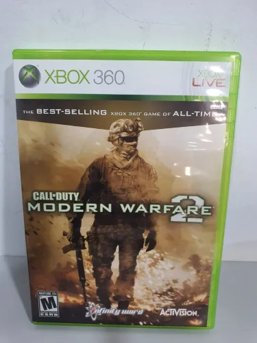 JOGO CALL OF DUTY MODERN WARFARE 2 - XBOX 360- MÍDIA FÍSICA