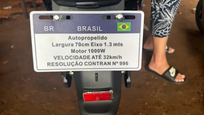 Bicleta Eletrica Autopropelida tipo Biz