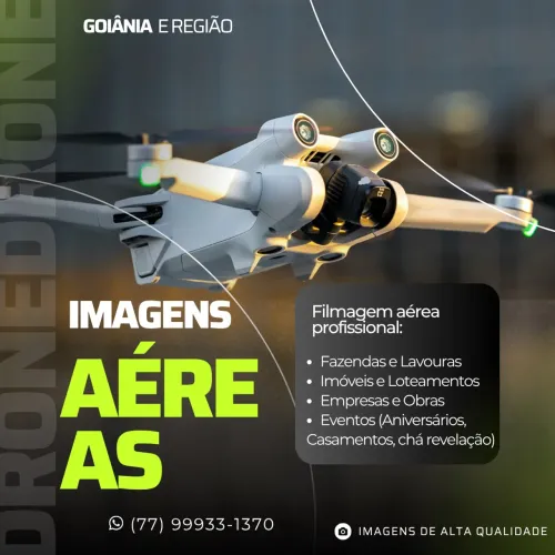 Filmagem Aéreas - Drone