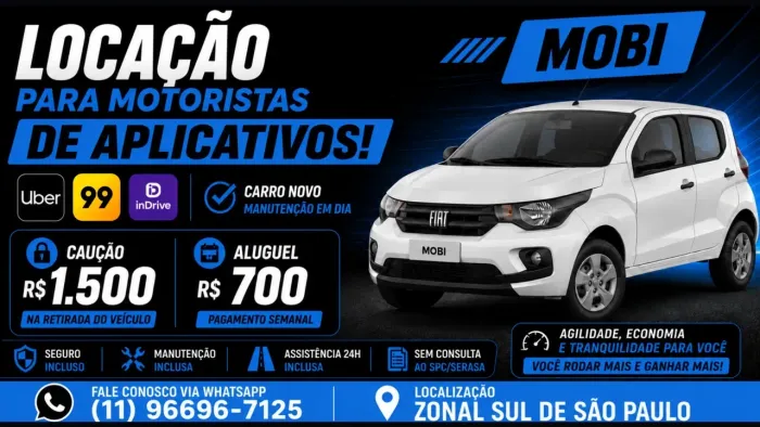 LOCAÇÃO DE VEÍCULOS