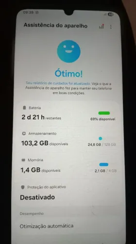 Vendo celular novo sansung a06 128g 4ram