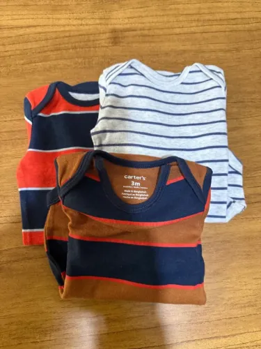 Kit 3 peças body's Carters