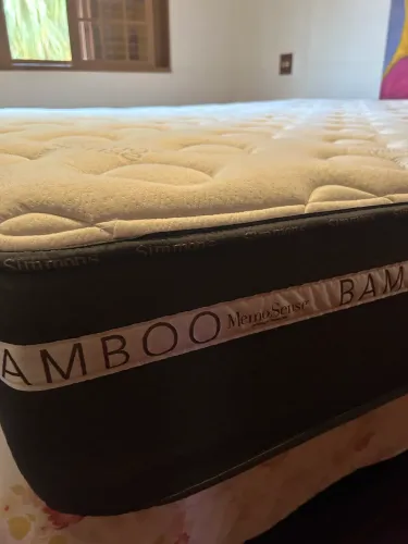 Colchão Kingsize Simmons bamboo