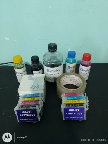Kit Cartuchos Recarregaveis (full) Epson toda família Tx e outras compativeis