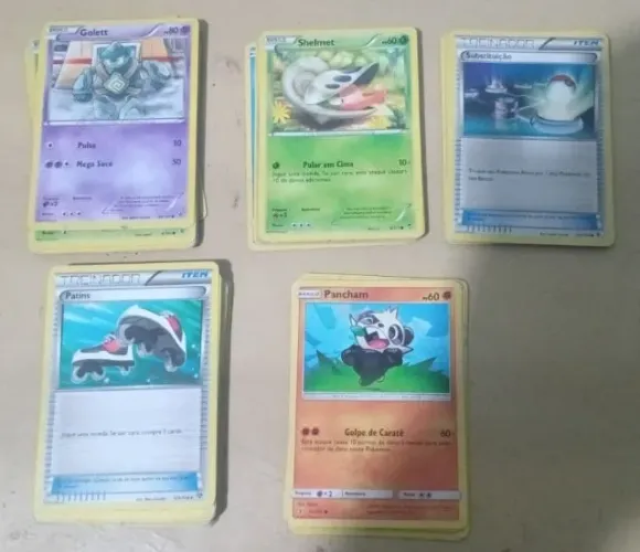 Lote de 58 Cartas Pokémon - Originais