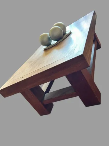 Mesa de centro madeira maciça 